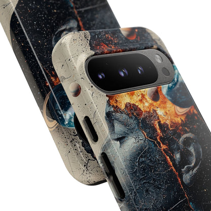 Cosmic Mind Erupts - Google Pixel Case