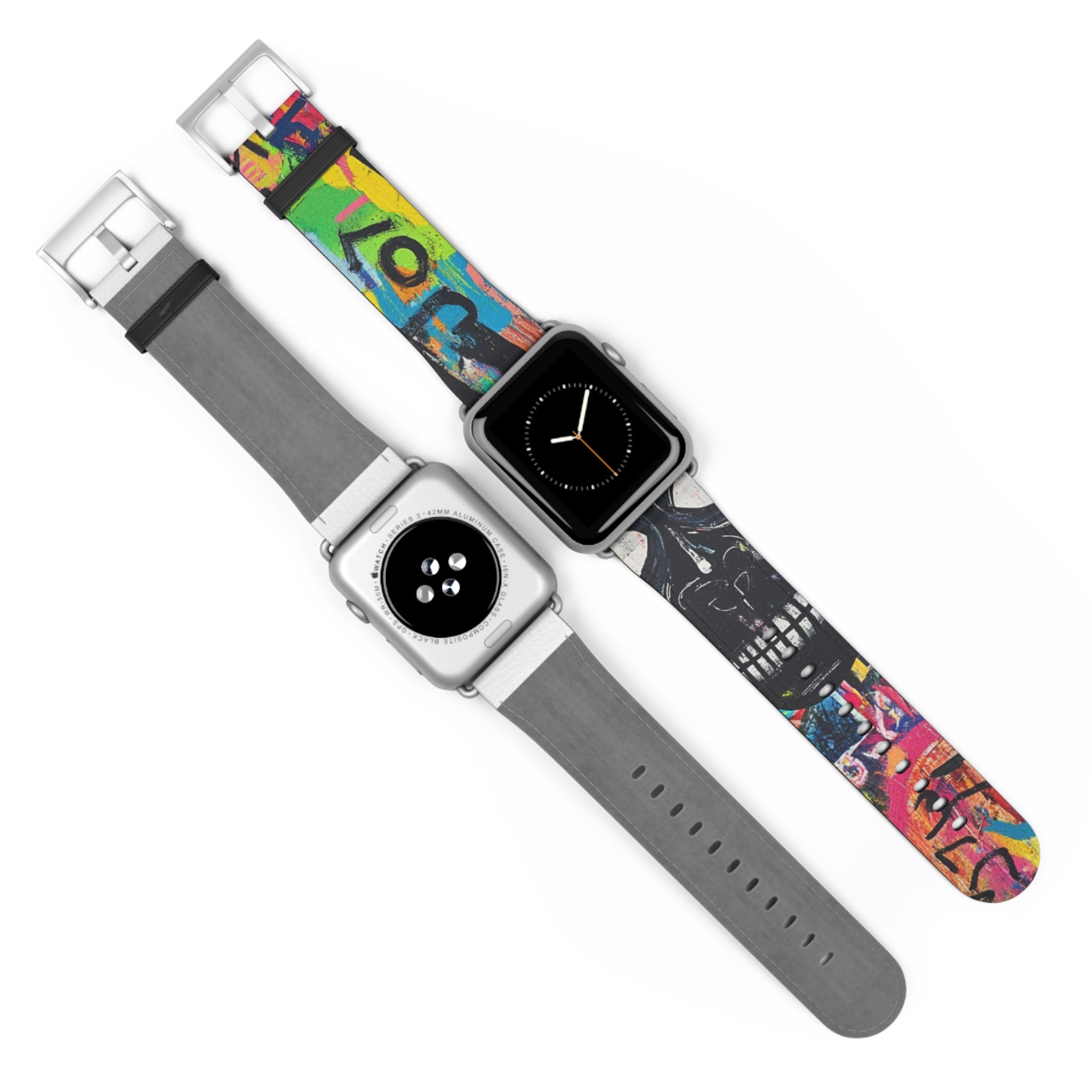 Neon Skull Burst - Watch Band