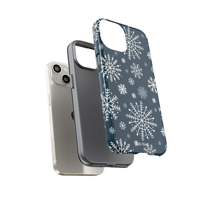 Snowflakes Dance Gracefully - iPhone Case