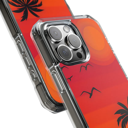 Summer Sunset Silhouettes iPhone Case - Impact