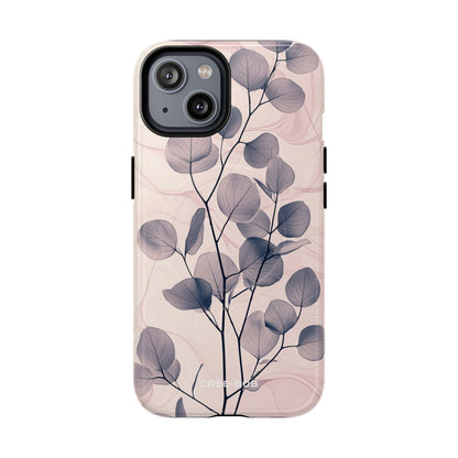 Veined Leaf Whisper iPhone 14 Case - Tough+