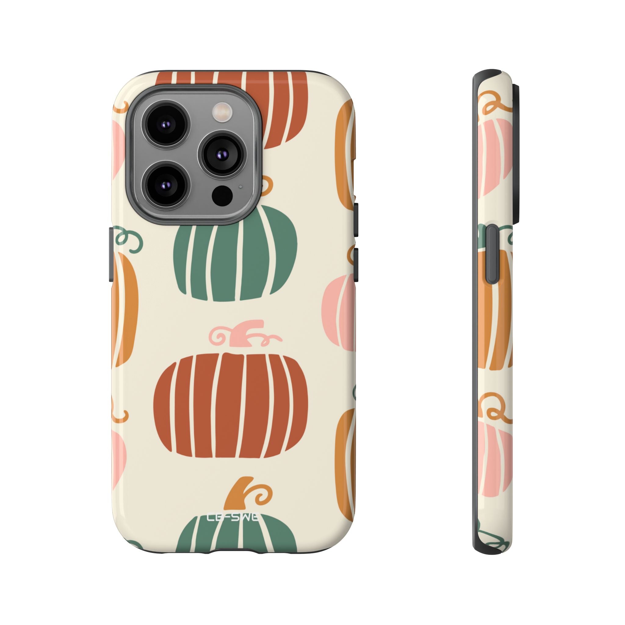 Whimsical Pumpkin Harmony - iPhone Case