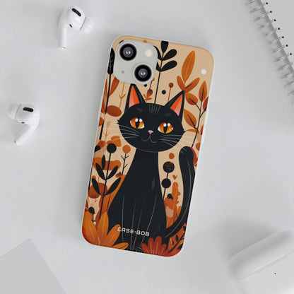 Black Cat Glow iPhone 13 - Soft