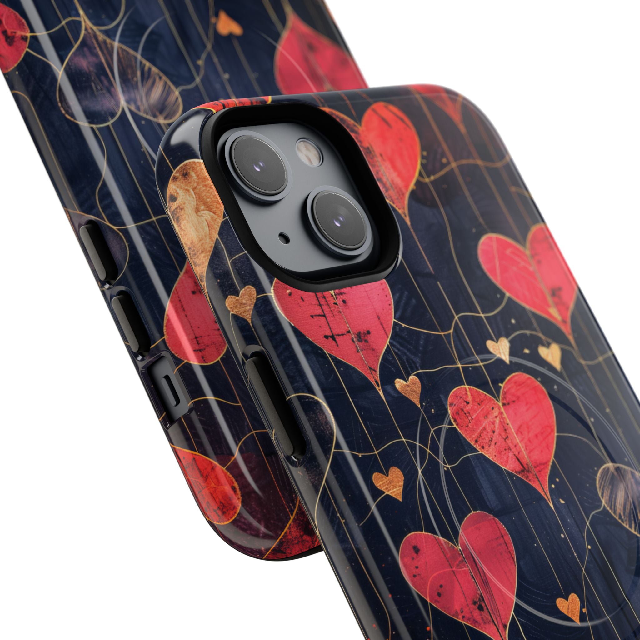 Golden Hearts Network iPhone 14 Plus Case - Tough+