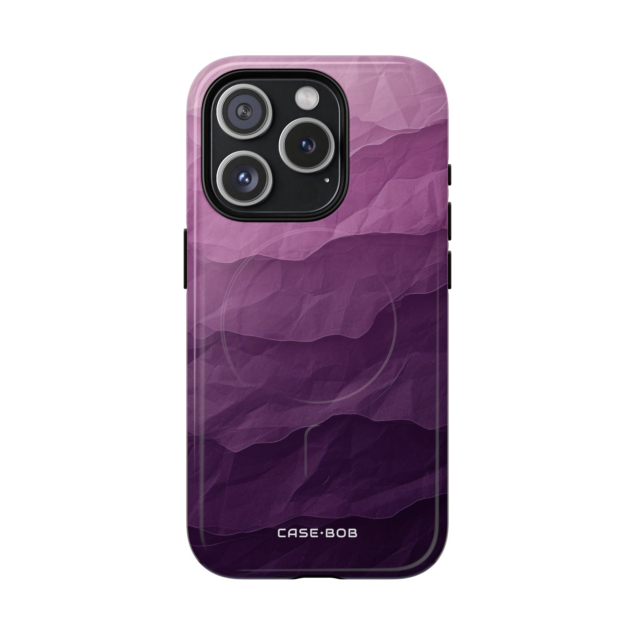 Purple Wave Layers iPhone 15 Pro Case - Tough+
