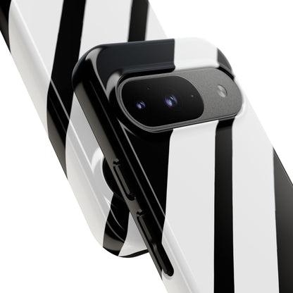 Monochrome Diagonal Symmetry - Google Pixel Case