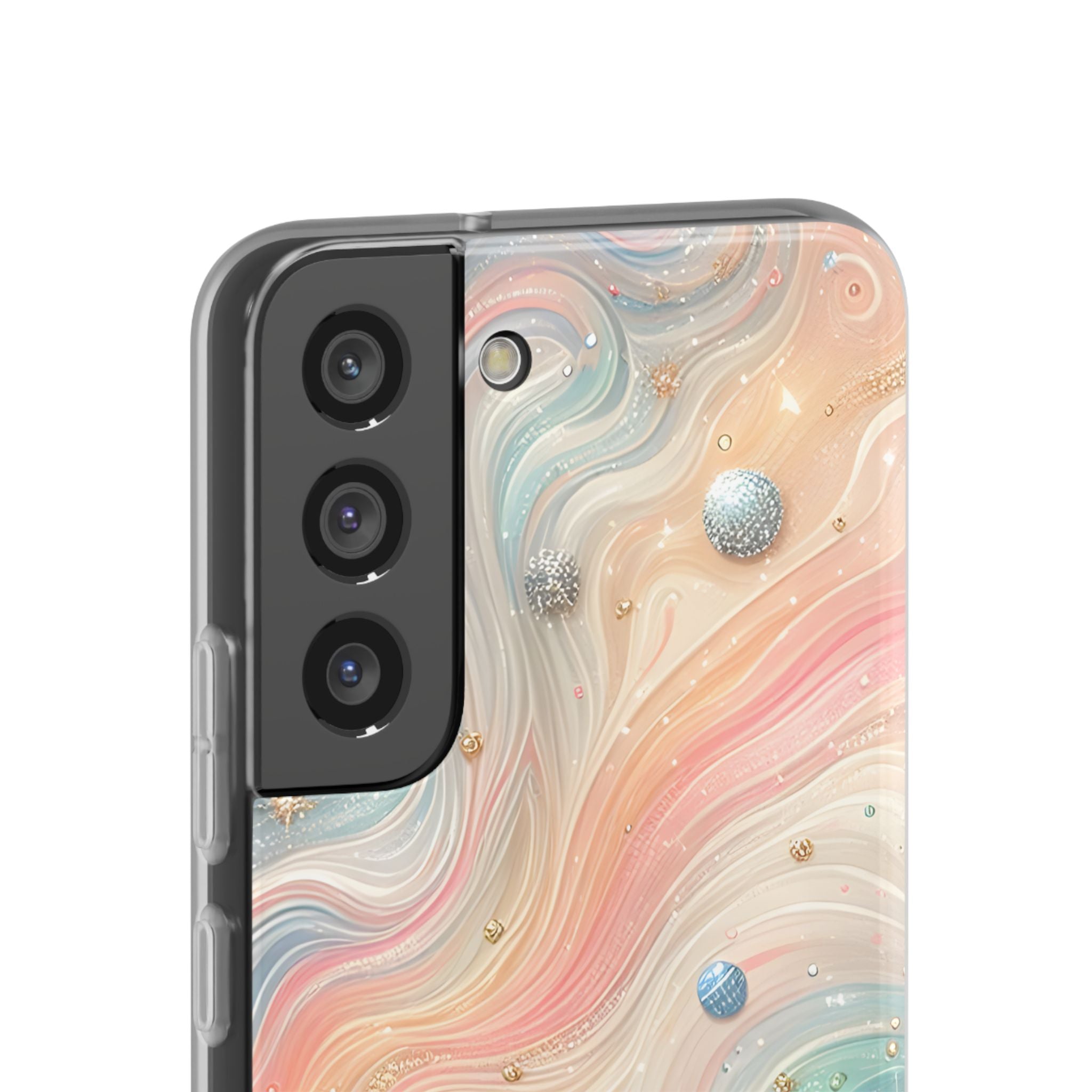 Iridescent Swirls Samsung S22 - Soft