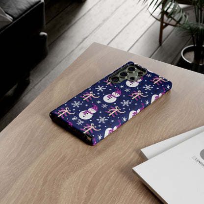 Snowmen Gift Giving - Samsung Case