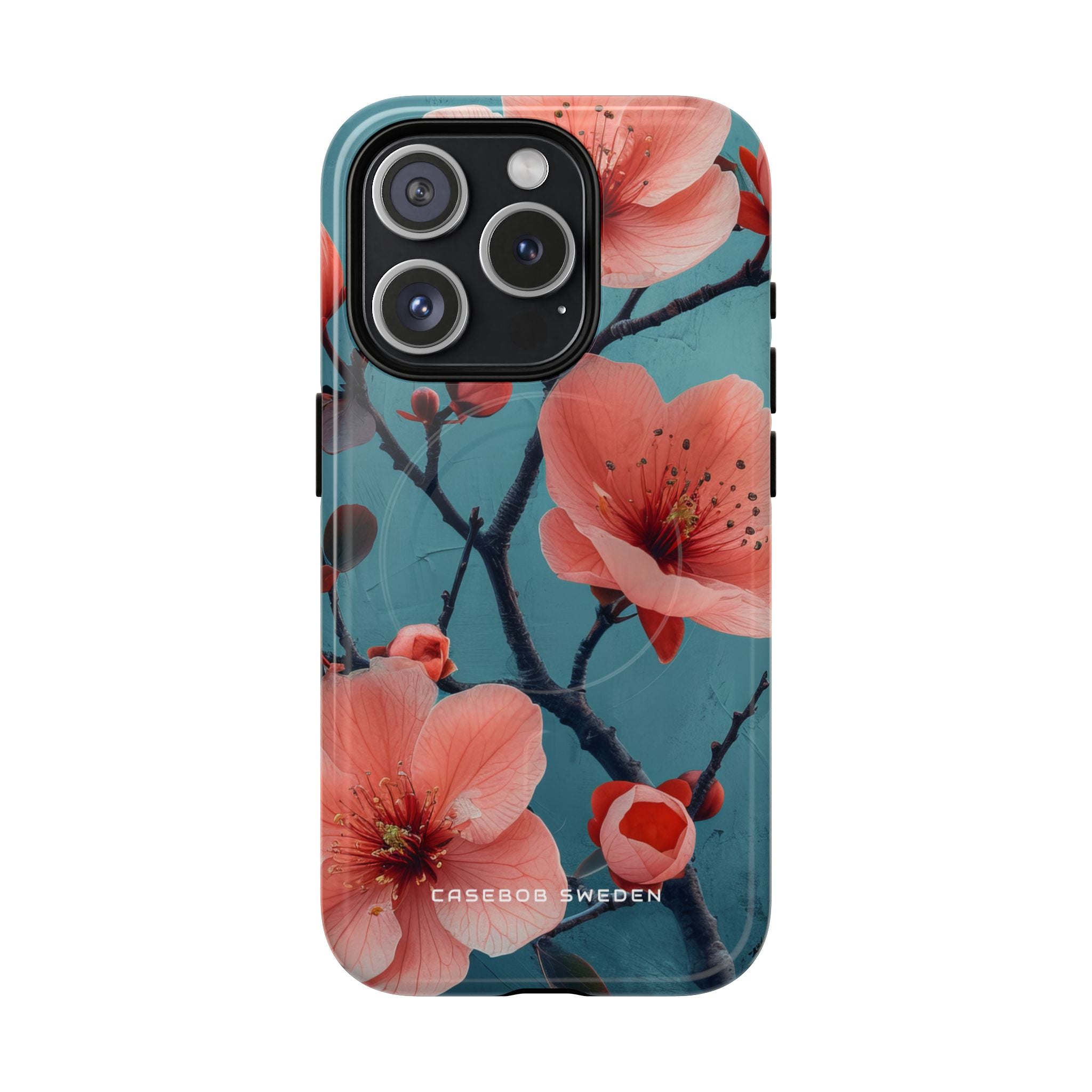 Floral Harmony Burst iPhone 15 | Tough+ Phone Case