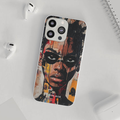 Masked Portrait Drips iPhone 13 Pro - Soft