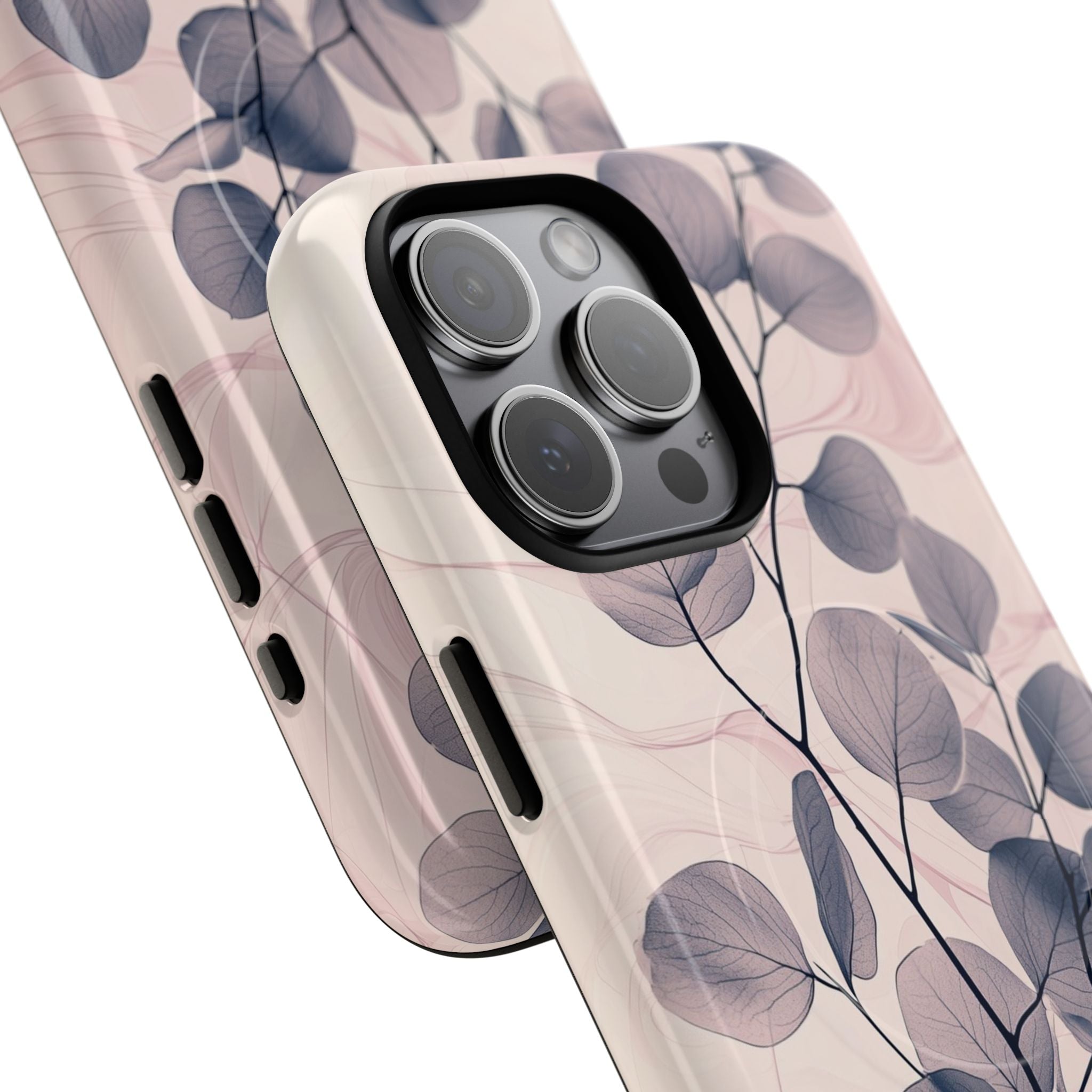 Veined Leaf Whisper iPhone 15 Pro Max Case - Tough+