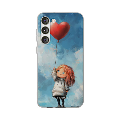 Heart Balloon Whimsy Samsung S23 Plus Case - Soft