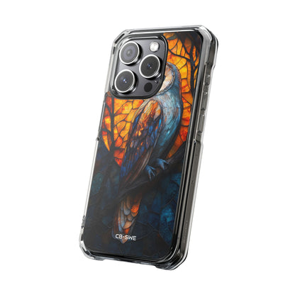 Owl Gazes Moonlight iPhone Case - Impact