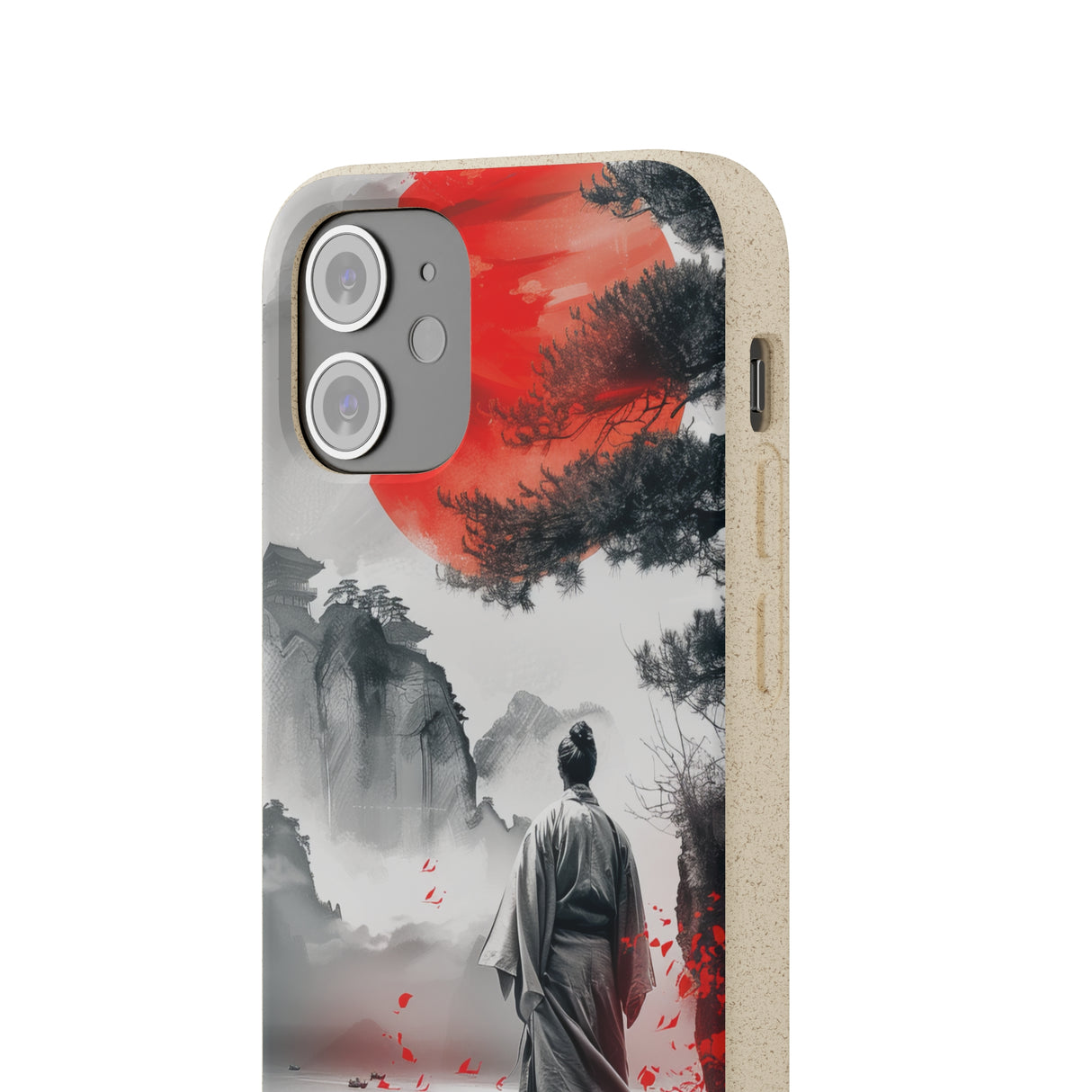 Serene Samurai Sunrise | Biodegradable Phone Case