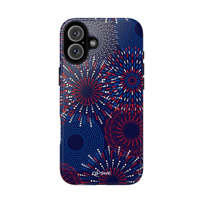 Fireworks Burst Bright - iPhone Case
