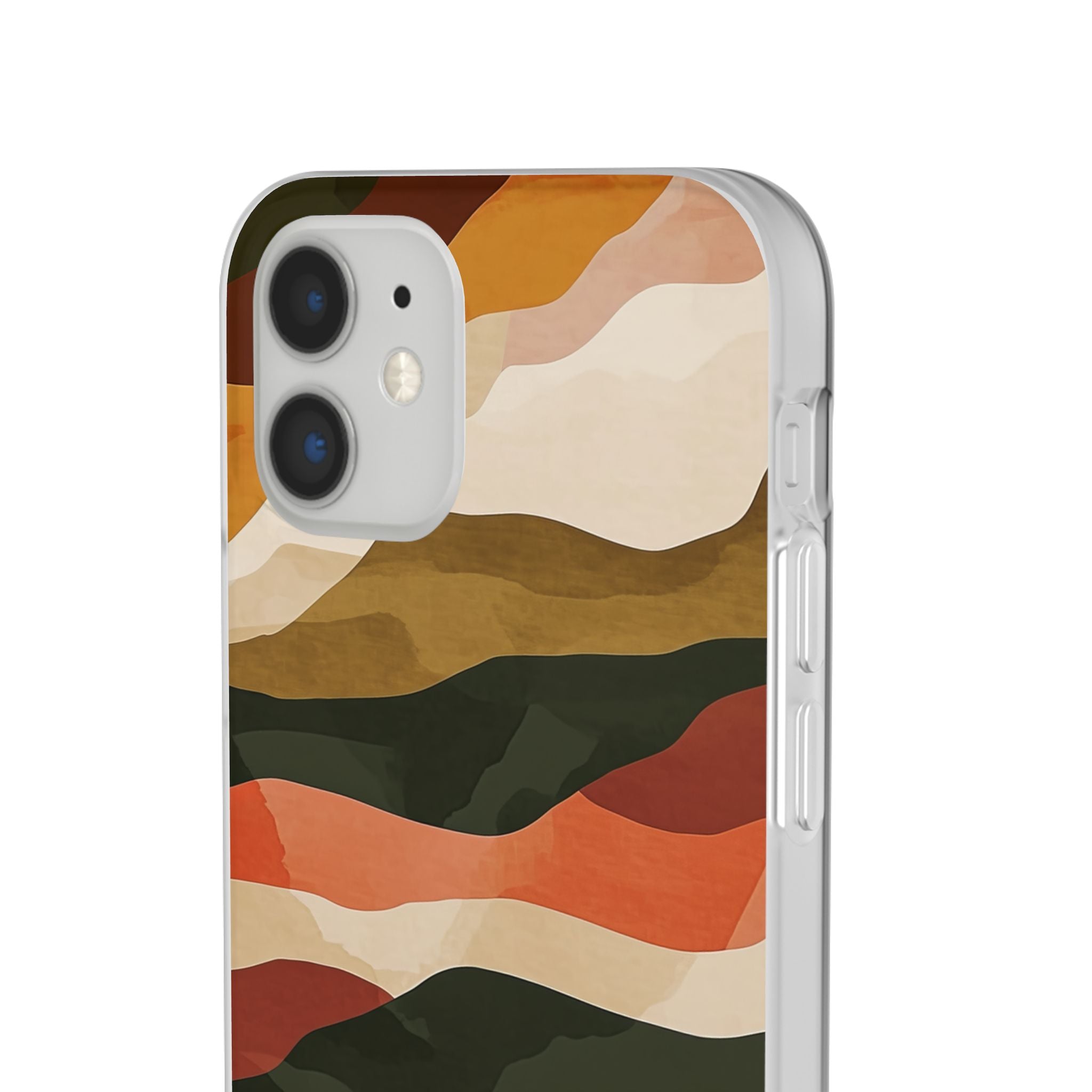 Earth Tone Pattern | Phone Case for iPhone (Flexible Case)