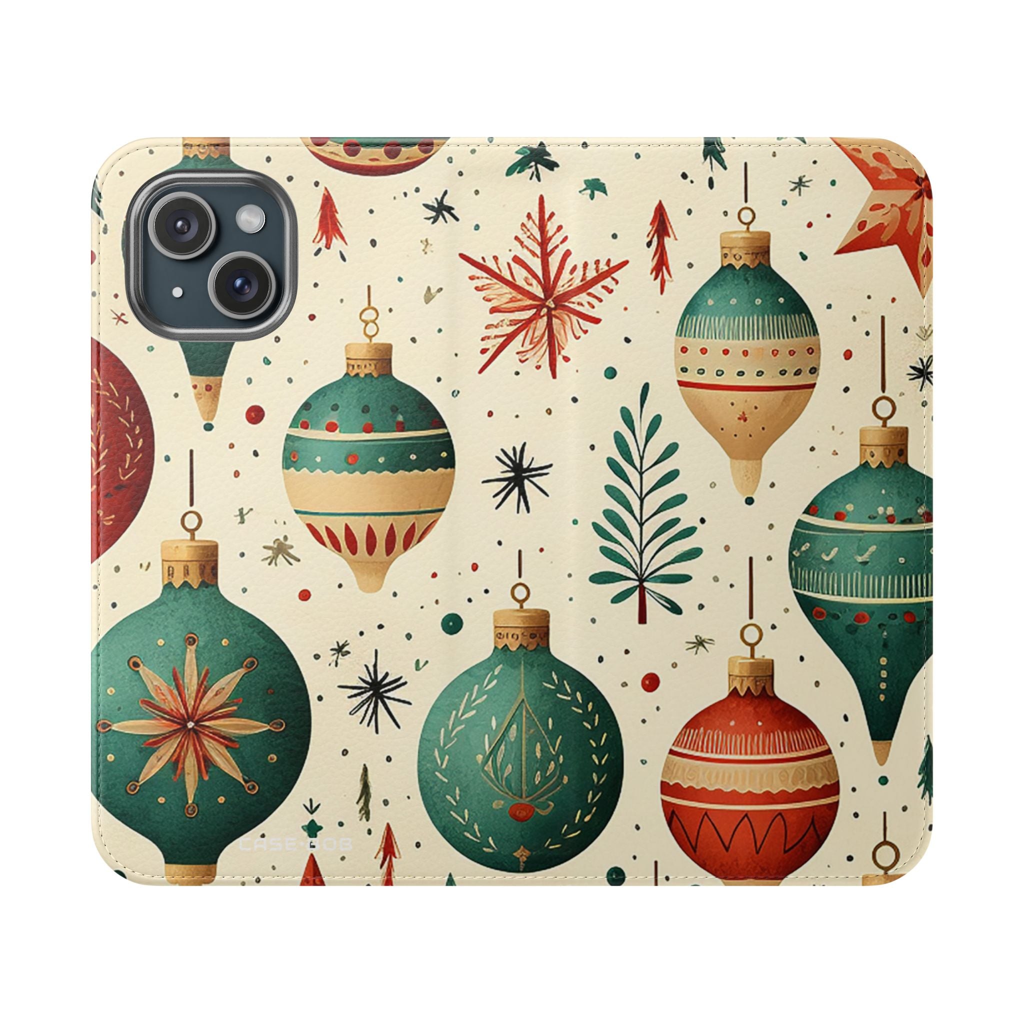 Ornate Starburst - iPhone 15 Case - Wallet