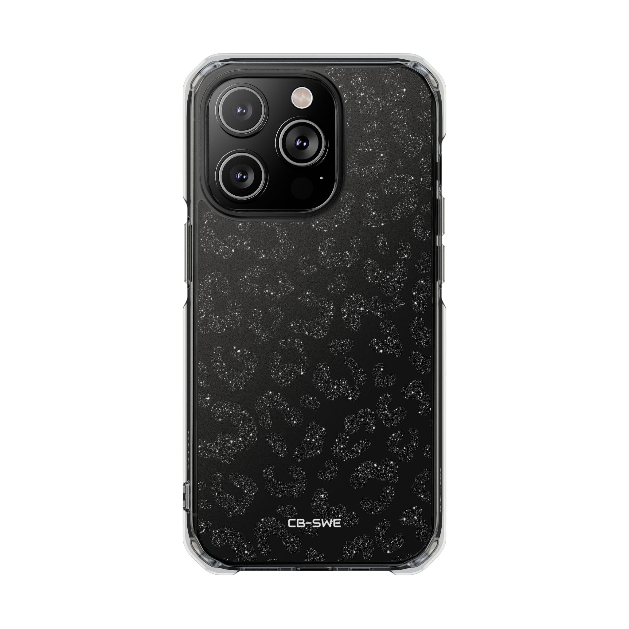 Glittery Leopard Elegance iPhone Case - Impact
