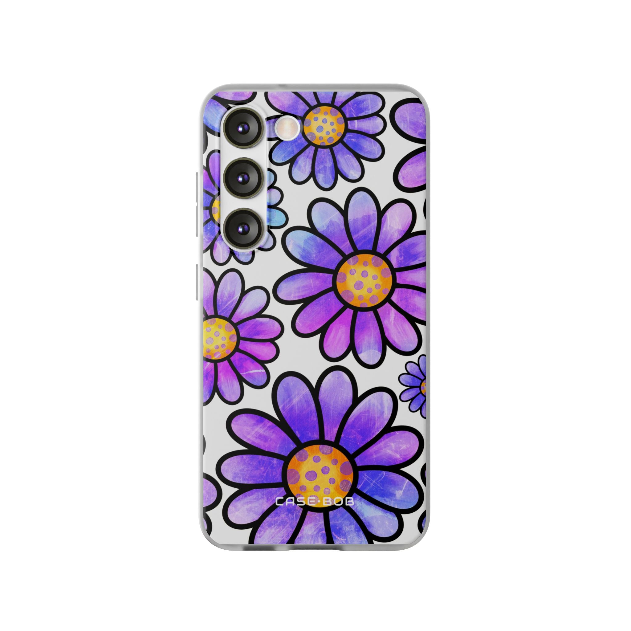 Polka Dot Blooms Samsung S23 Case - Soft