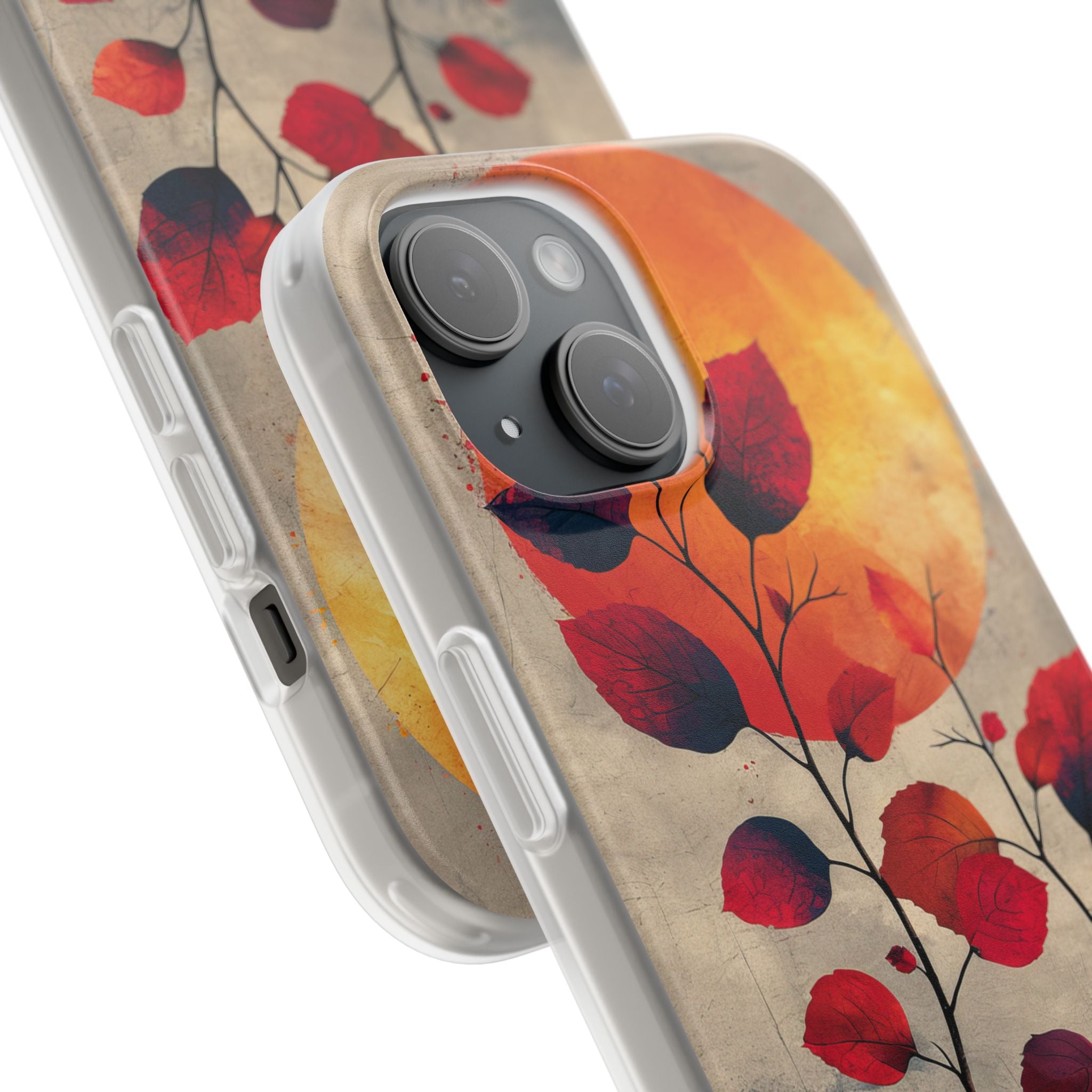 Sunlit Branch - Flexi iPhone 15 Phone Case