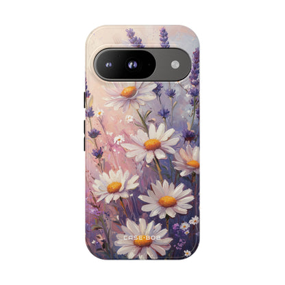 Daisy Lavender Bloom Google Pixel 9 Case - Tough
