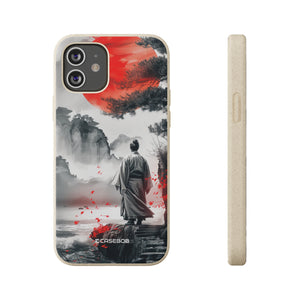 Serene Samurai Sunrise | Biodegradable Phone Case