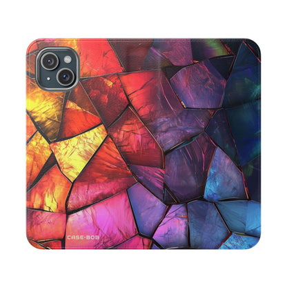 Crimson Shard - iPhone 15 Plus Case - Wallet