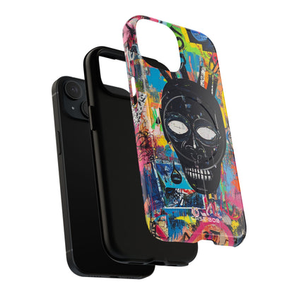 Skull Vortex iPhone 15 Case - Tough+