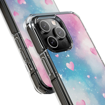 Hearts Float Lightly iPhone Case - Impact
