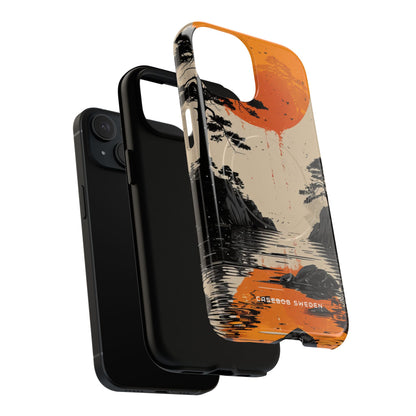 Zen Serenity Sunscape iPhone 15 | Tough+ Phone Case