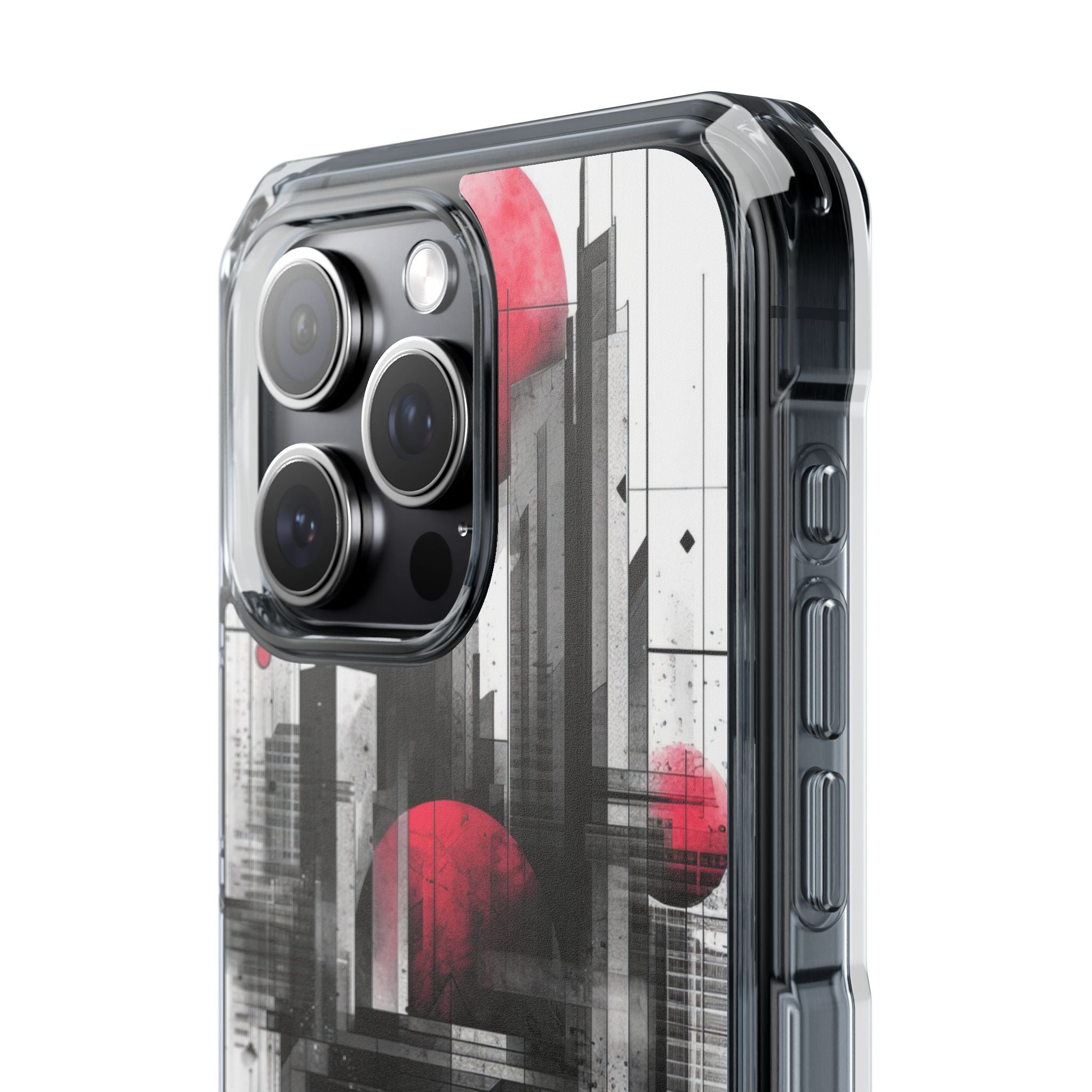 Cyber Gridscape - Phone Case for iPhone