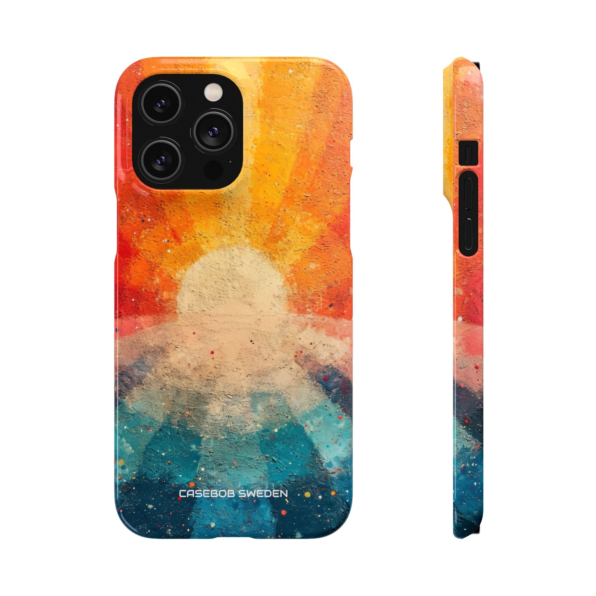 Sunburst Energy - Slim iPhone 14 Phone Case