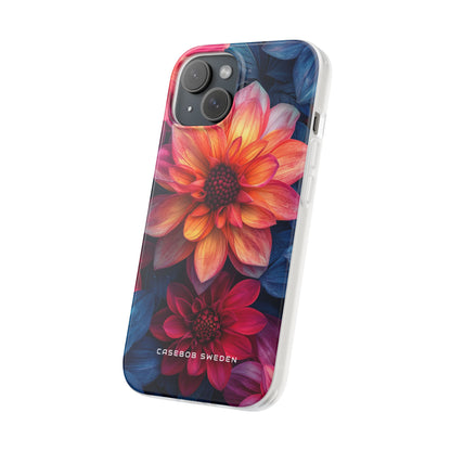 Fiery Bloom Harmony iPhone 15 - Flexi Phone Case