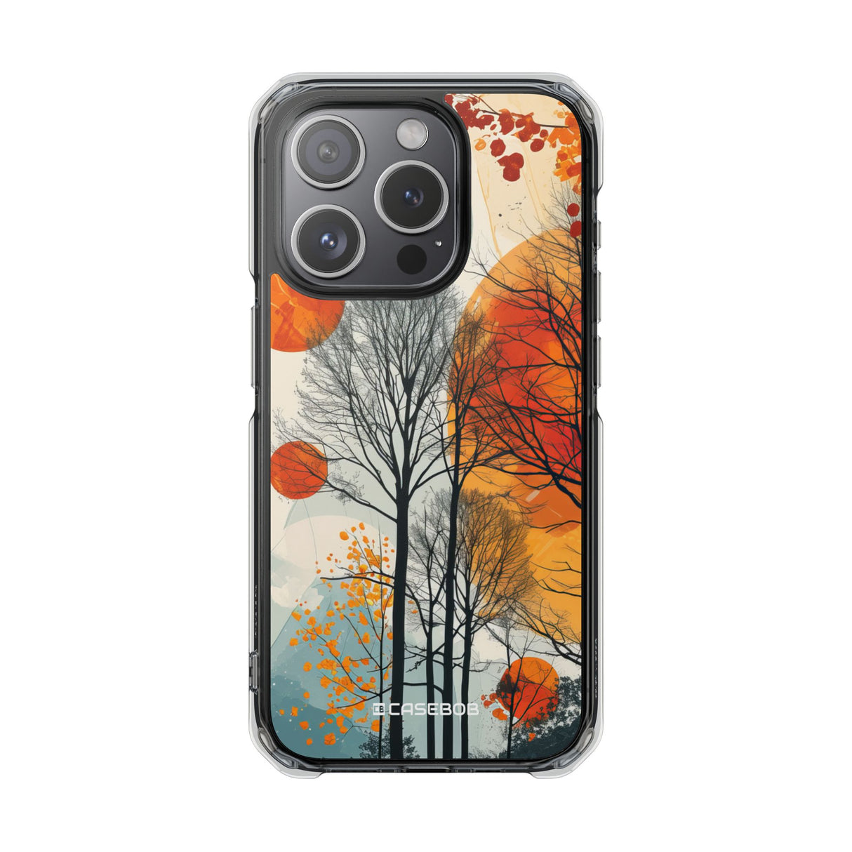 Autumnal Tranquility - Phone Case for iPhone (Clear Impact - Magnetic)