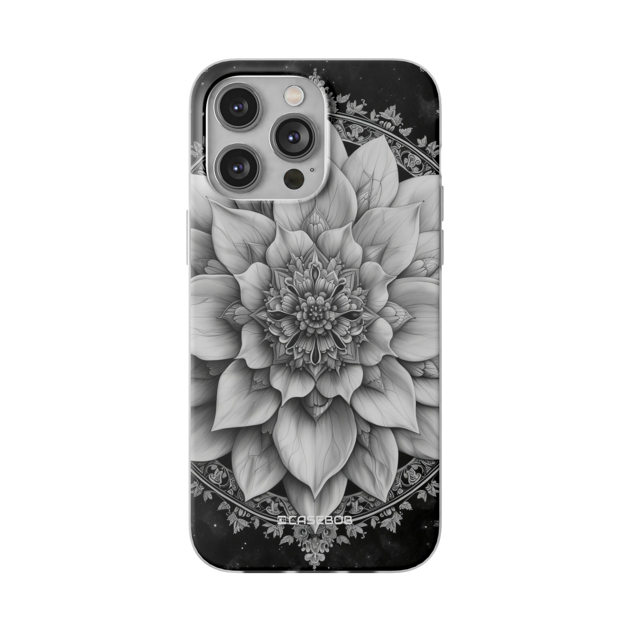 Celestial Mandala Harmony | Flexible Phone Case for iPhone