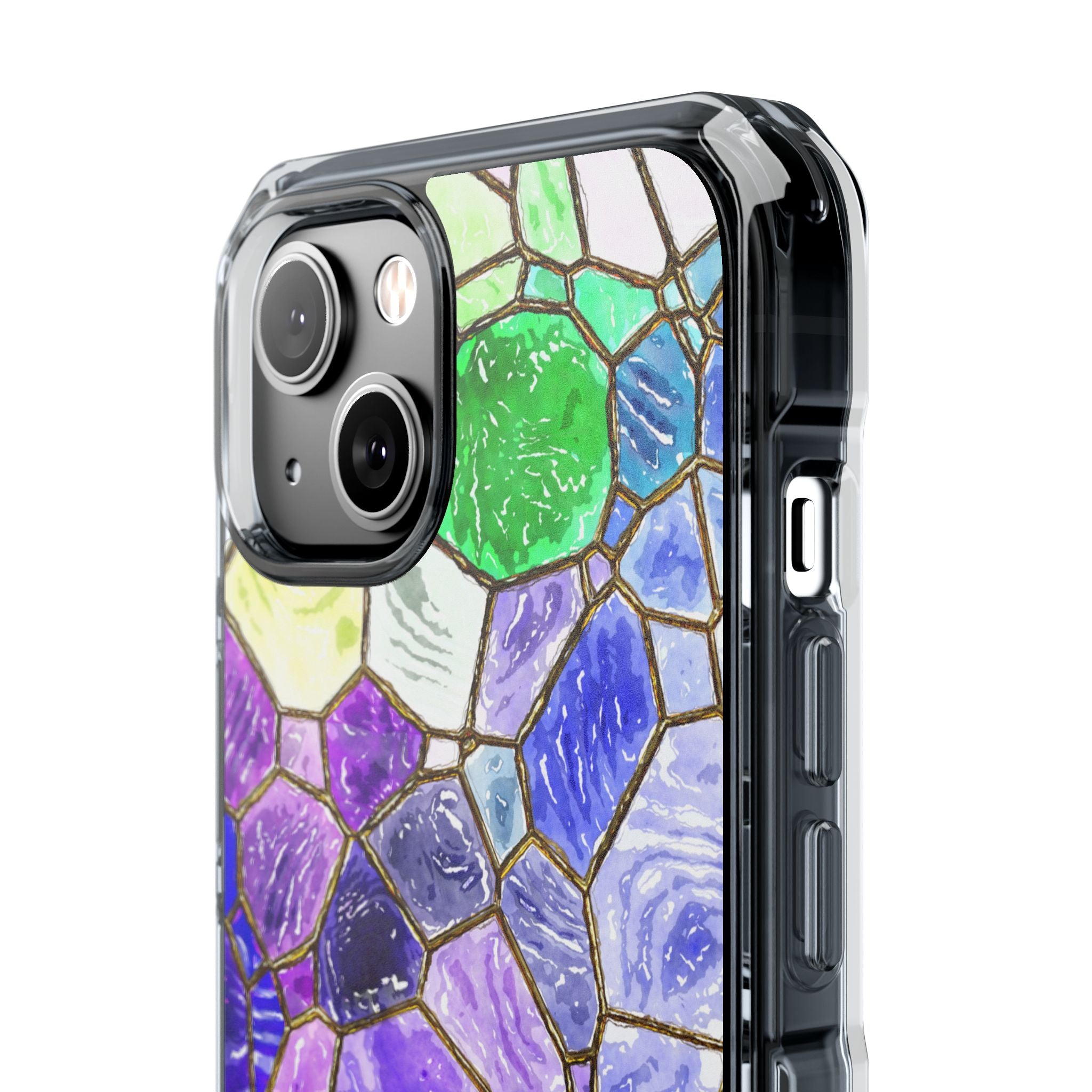 Colorful Glass Mosaic iPhone Case - Impact
