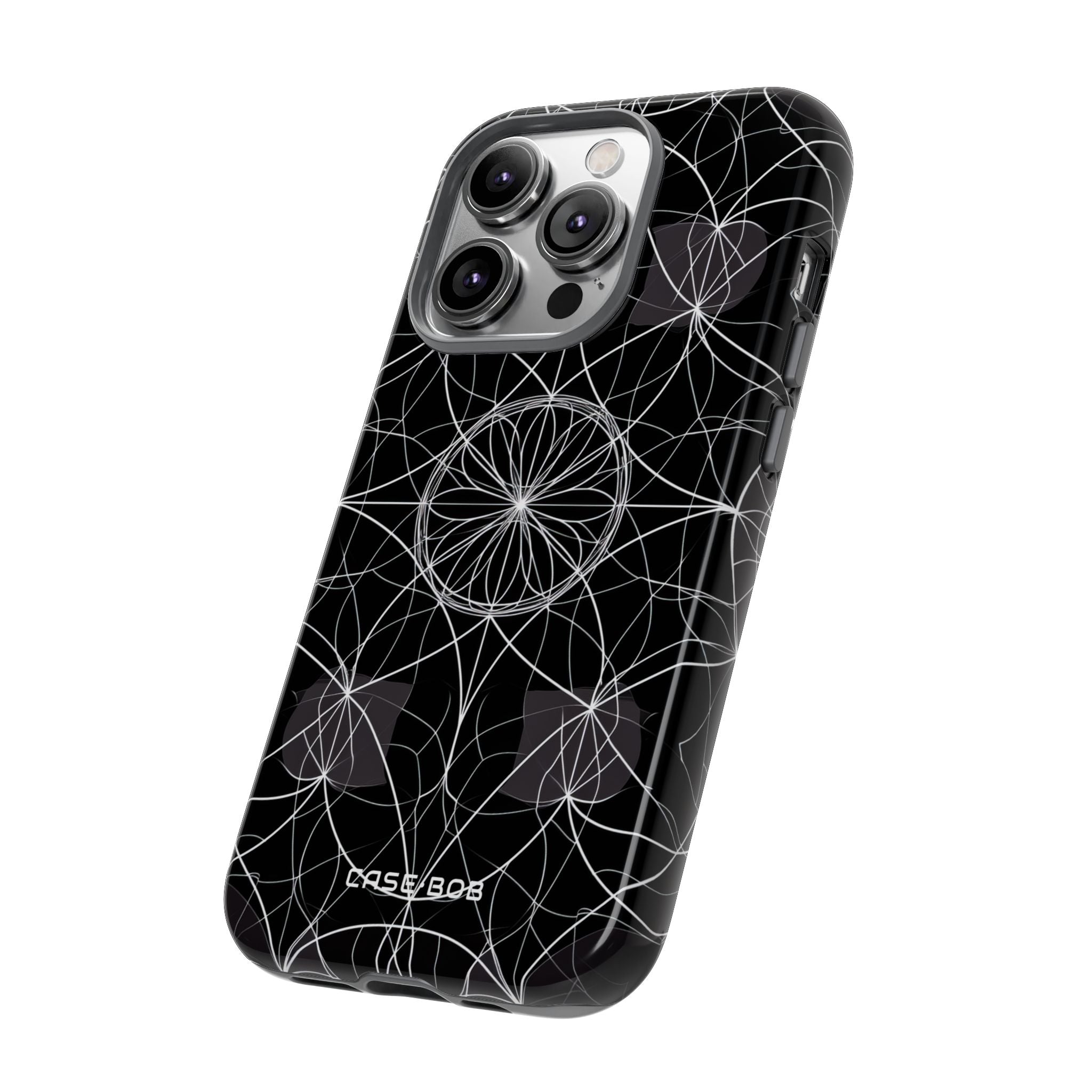Radiant Petal Orbit iPhone 14 Pro Case - Tough