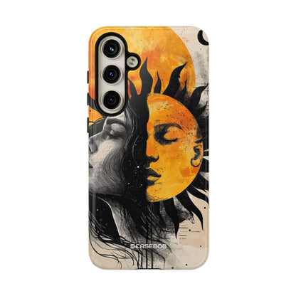 Sunlit Duality | Protective Phone Case for Samsung Galaxy