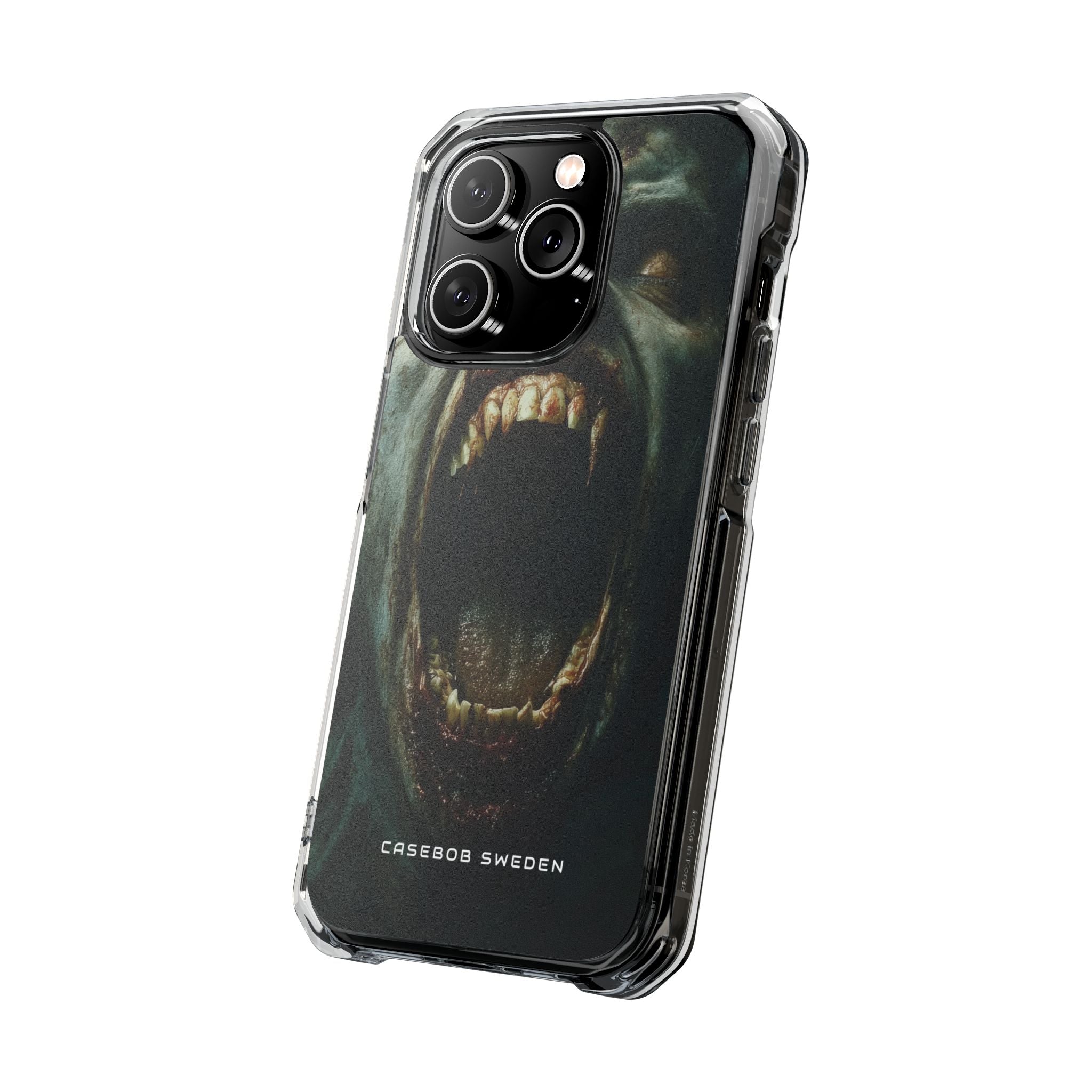 Gothic Wail of Decay iPhone 14 - Clear Impact Phone Case