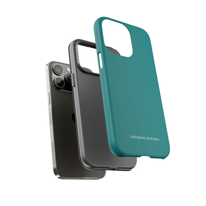 Dark Cyan iPhone 14 - Tough Phone Case