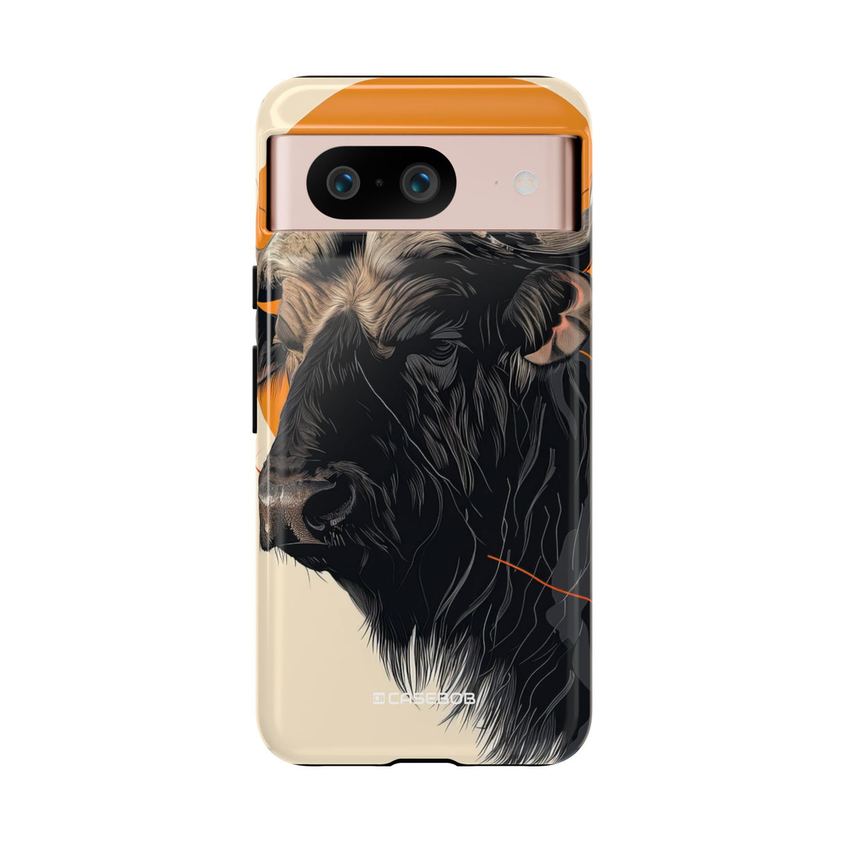 Majestic Buffalo Sun | Protective Phone Case for Google Pixel