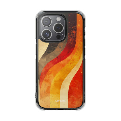 Warm Waves Dance iPhone Case - Impact
