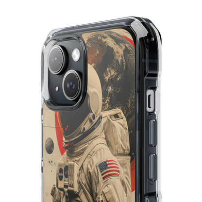 Cosmic Voyager Drift iPhone 15 - Impact Clear+