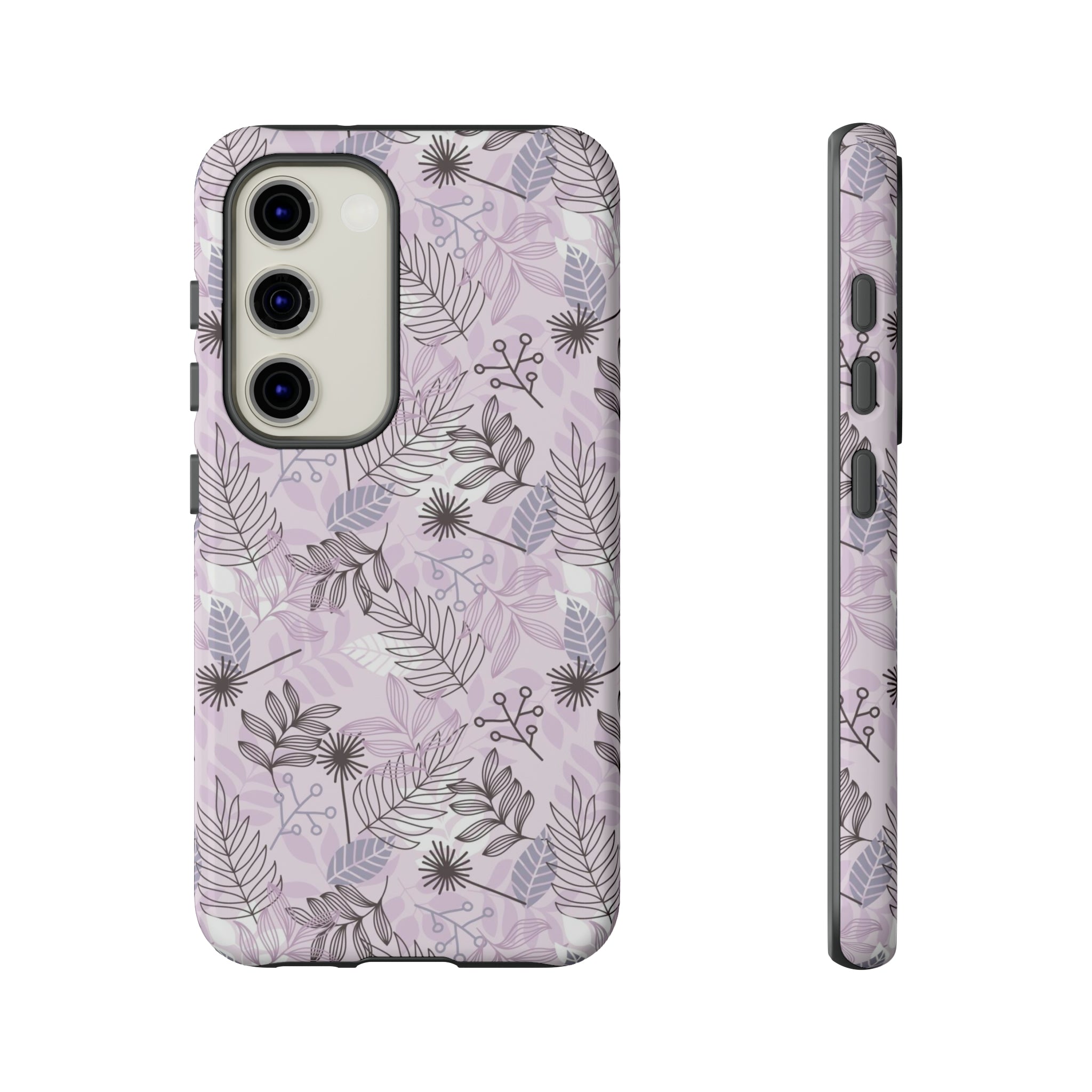 Purple Leaf - Protective Phone Case