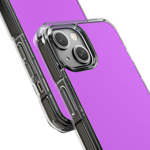 Heliotrope Hue | Handyhülle für iPhone (Clear Impact Case – magnetisch) 