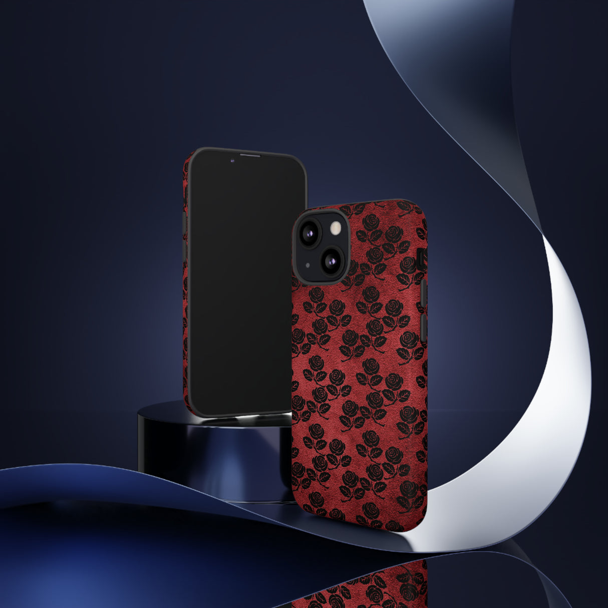 Rosemony Gothic Flower - Protective Phone Case