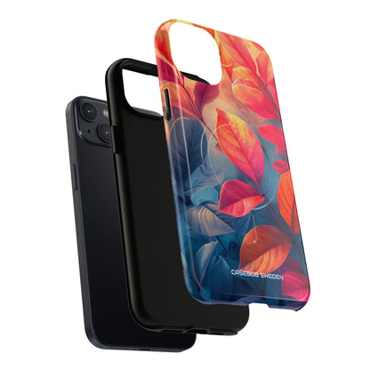 Red Blue Nature - Tough + MagSafe® iPhone 14 Phone Case