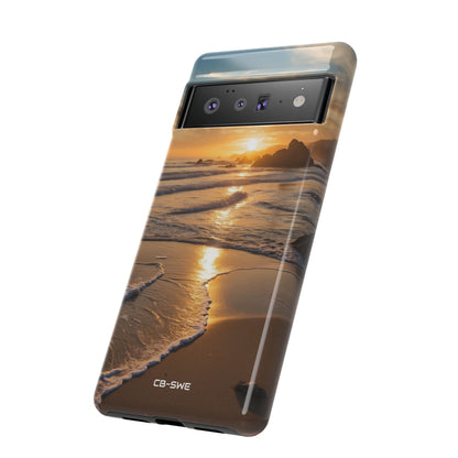 Waves Embrace Shore - Google Pixel Case