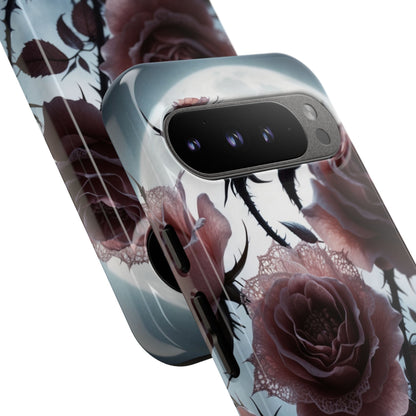 Luminous Rose Thorns Google Pixel 9 Pro XL Case - Tough