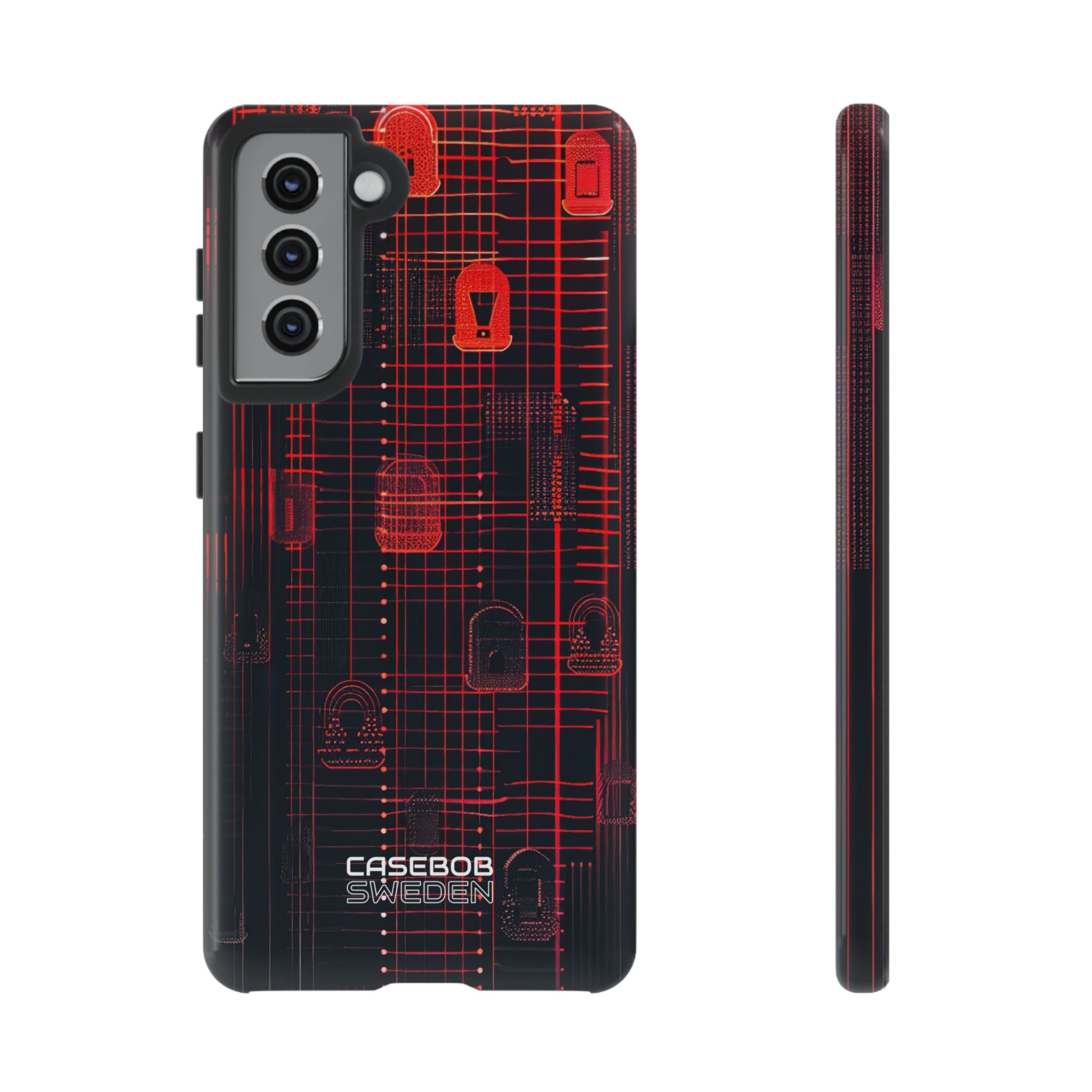 Cyber Locks Grid  Samsung S21 - Tough
